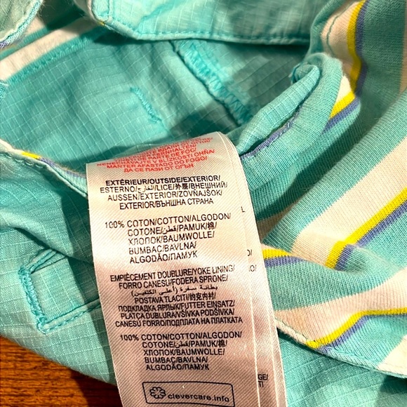 SERGENT MAJOR Infant Overalls Shorts Blue Cotton Unisex Ocean Sun Embroidered - Picture 8 of 8